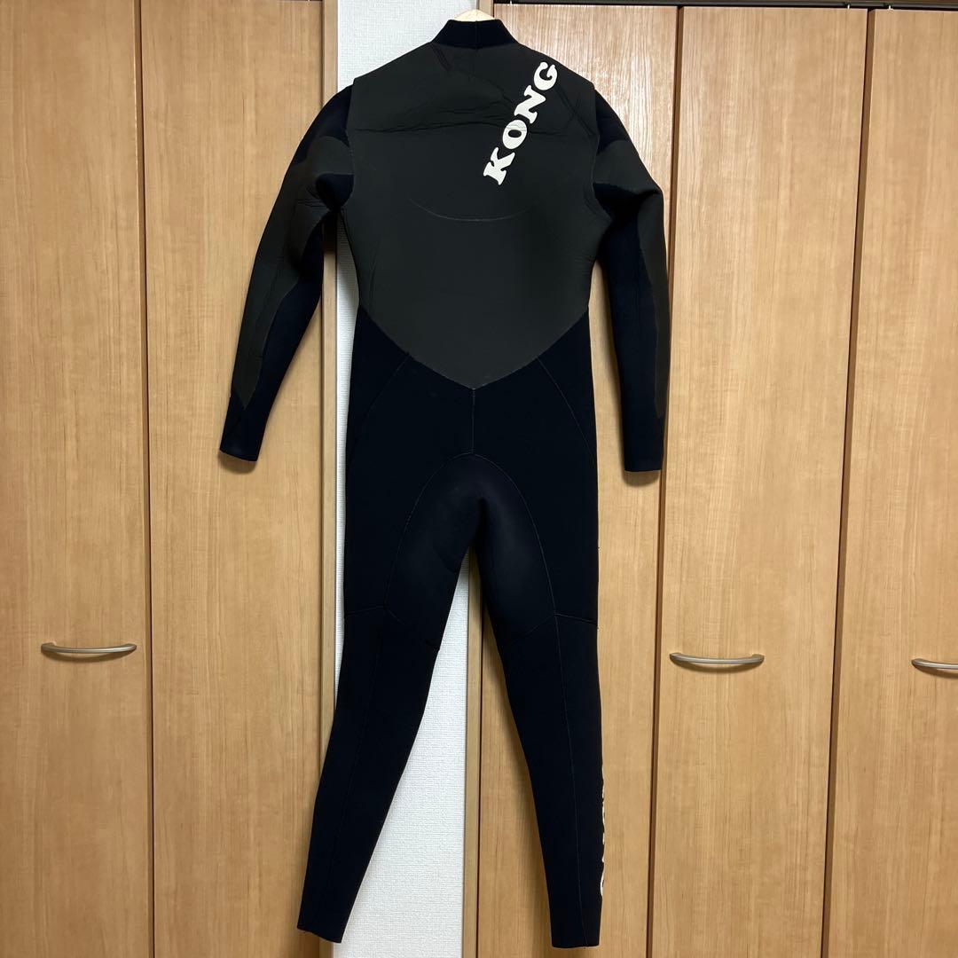 KONG セミドライウェットスーツ ブラック　ML