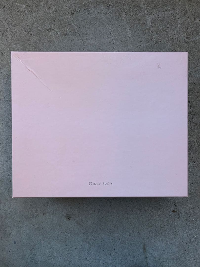 靴 Simone Rocha Heart Toe Derby Black 42