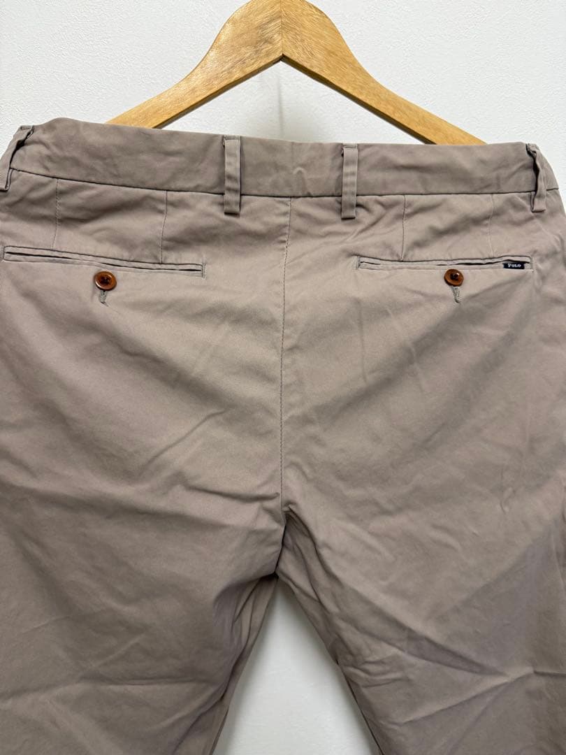 ラルフローレンRALPHLAURENストレッチスリム フィットチノパンツ32