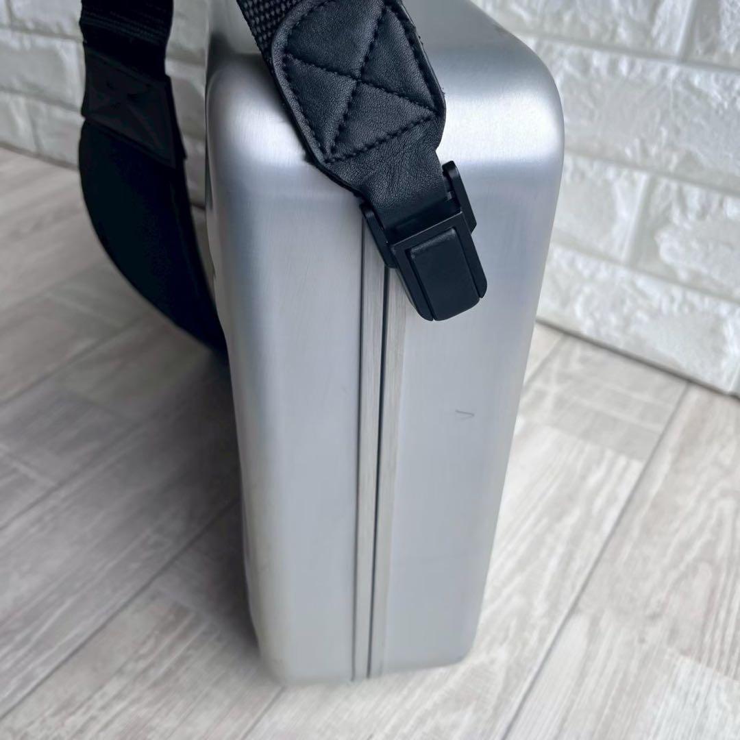 【希少】ゼロハリバートン 2way アタッシュケース ビジネスバッグ アルミ