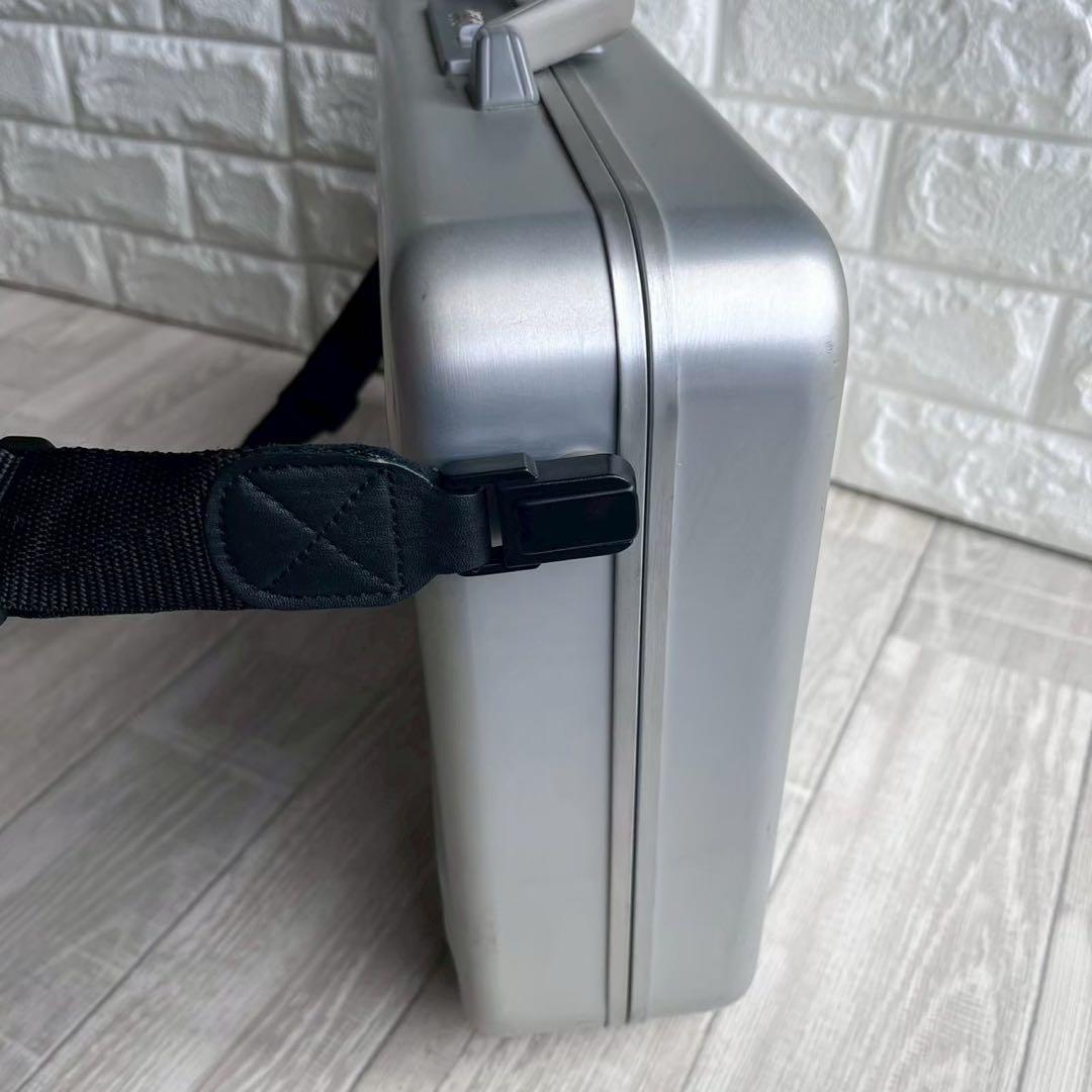 【希少】ゼロハリバートン 2way アタッシュケース ビジネスバッグ アルミ