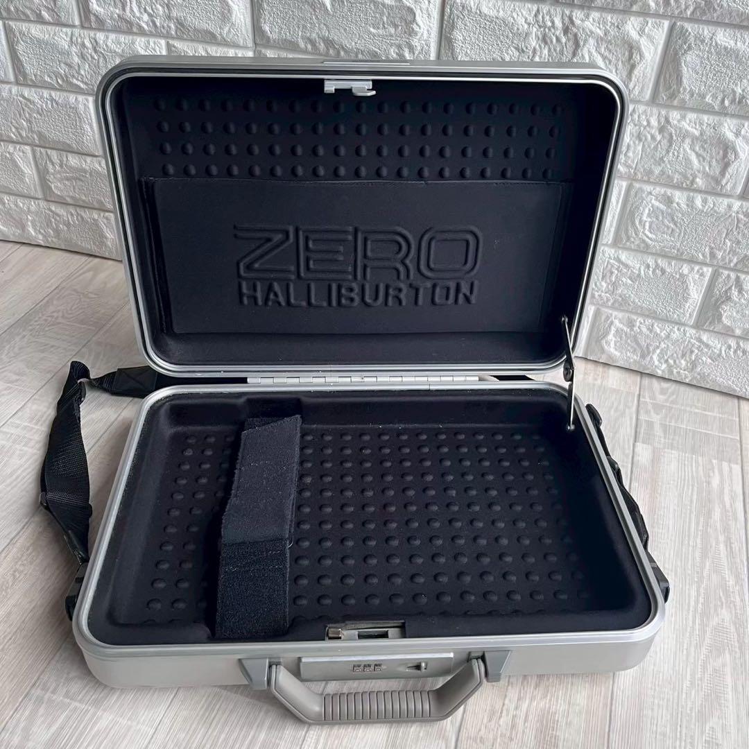 【希少】ゼロハリバートン 2way アタッシュケース ビジネスバッグ アルミ