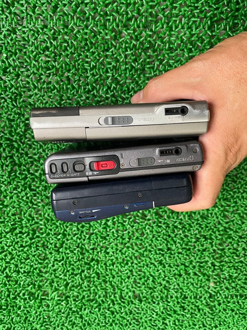 SHARP,SONY ウォークマン　MDプレーヤー　3点セット 　(ジャンク品)