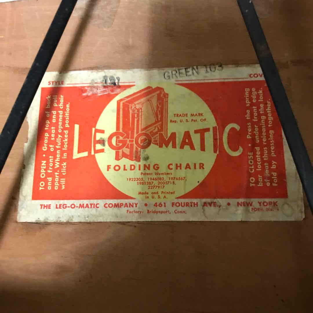 FOLDING. CHAIR. ビンテージ2脚