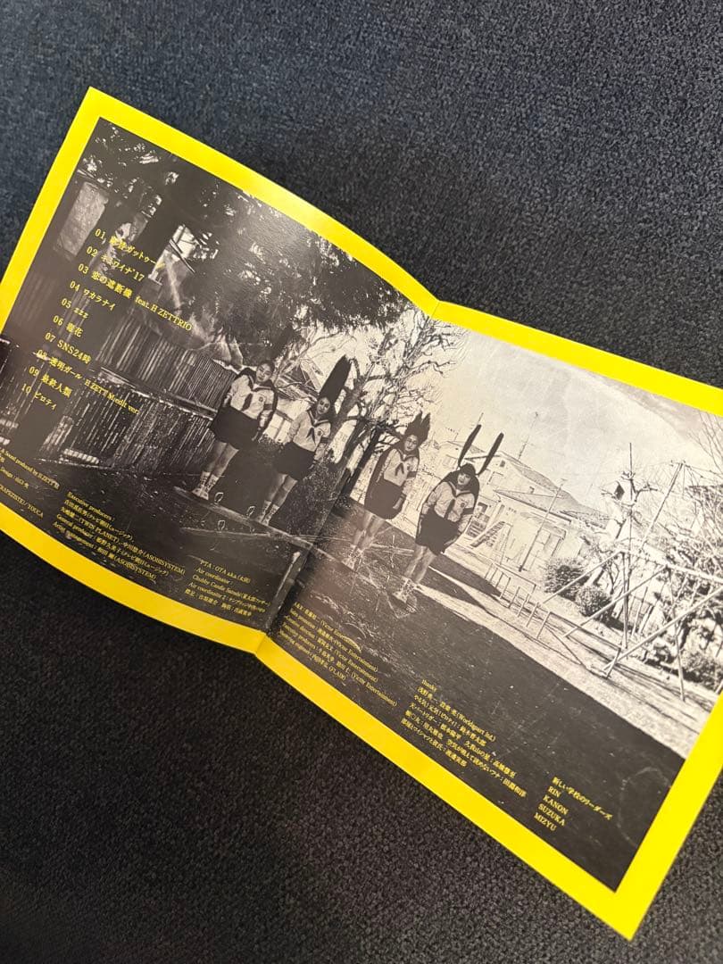 超激レア　1stアルバム「マエナラワナイ」直筆サイン入り+本人似顔絵付き