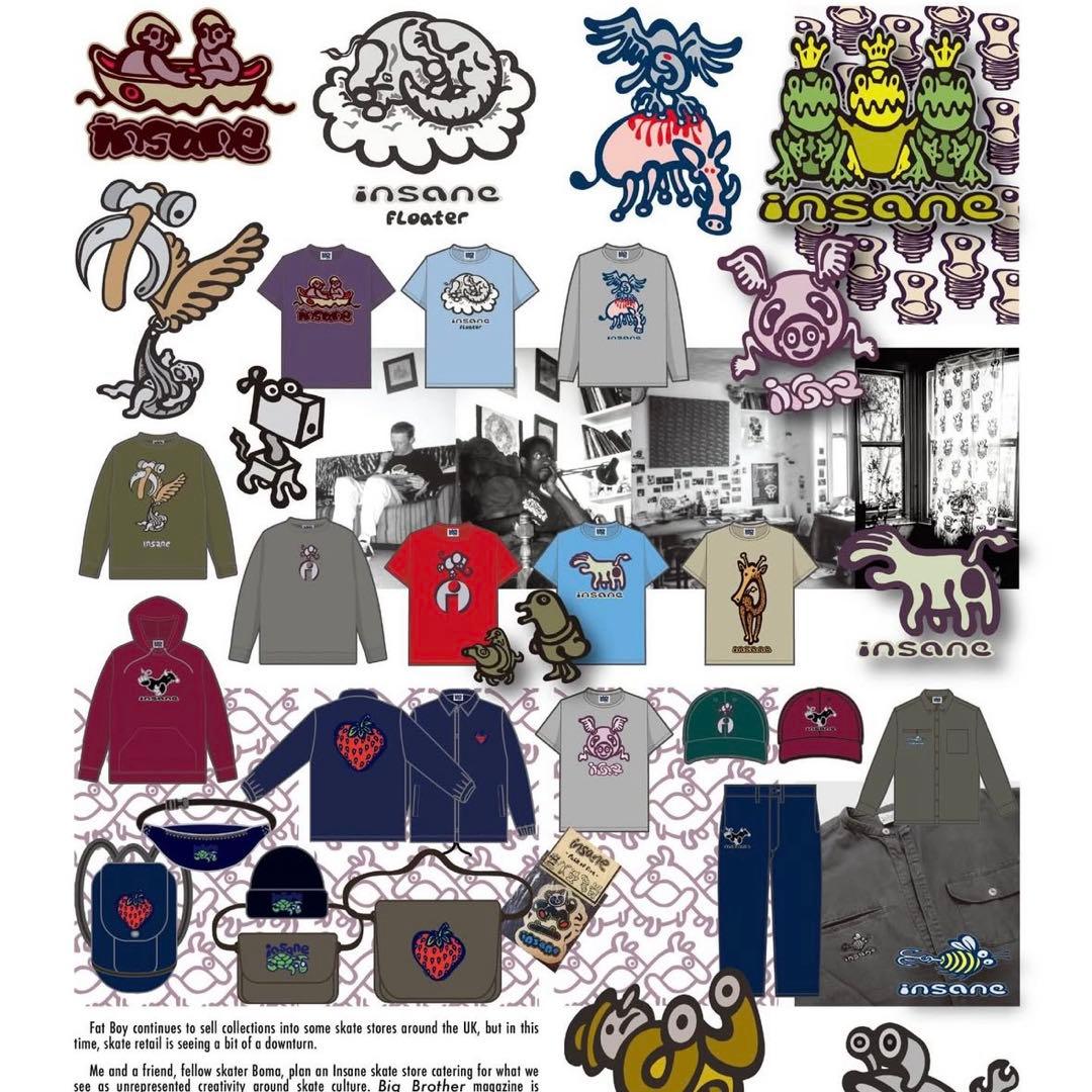 insane × ANARCHIC ADJUSTMENT アートブック新品