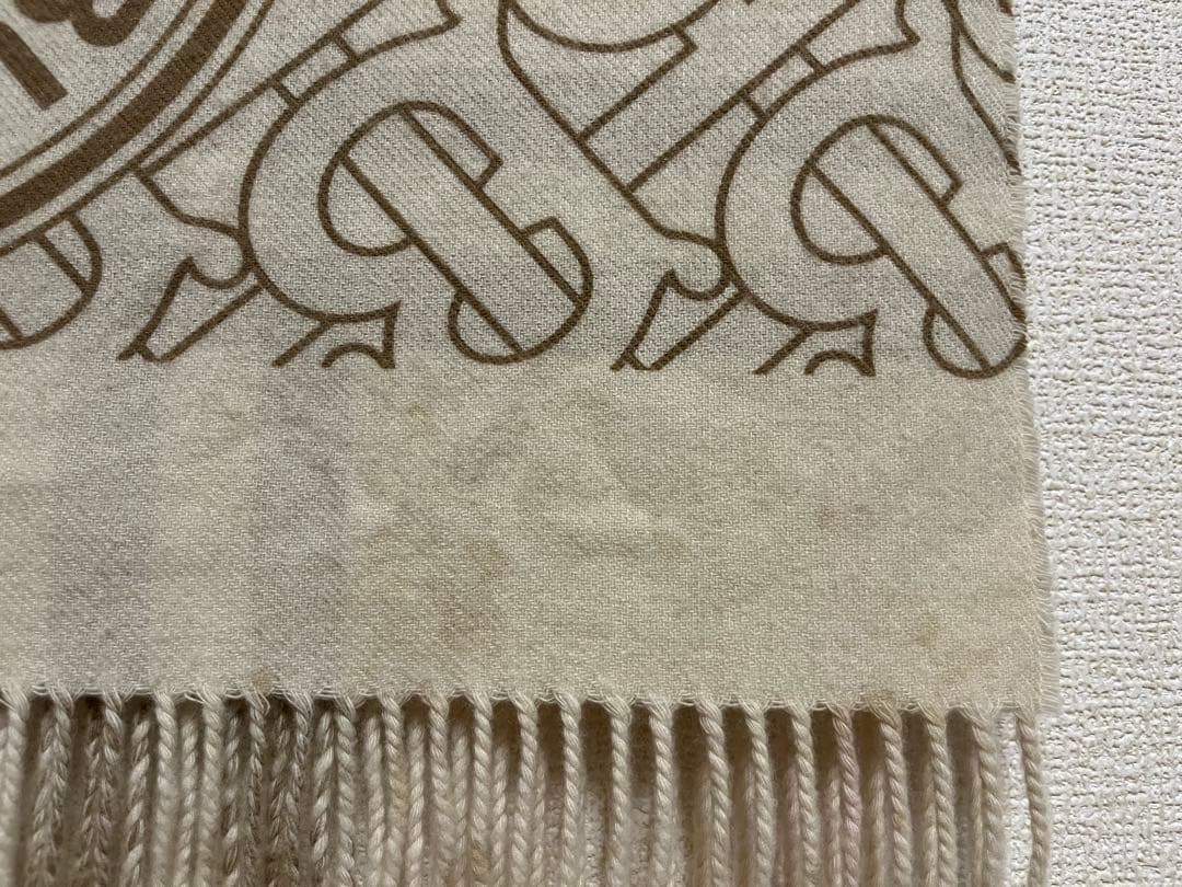 BURBERRY　バーバリー　マフラー　カシミア100％　リバーシブル