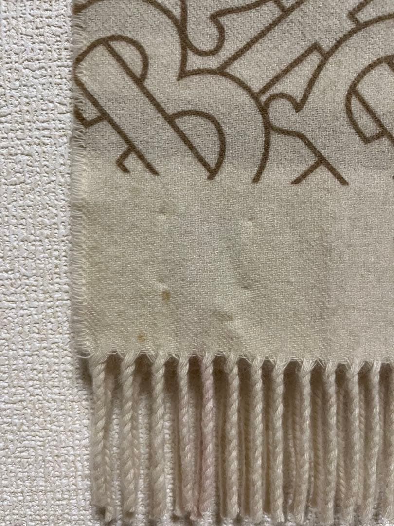 BURBERRY　バーバリー　マフラー　カシミア100％　リバーシブル