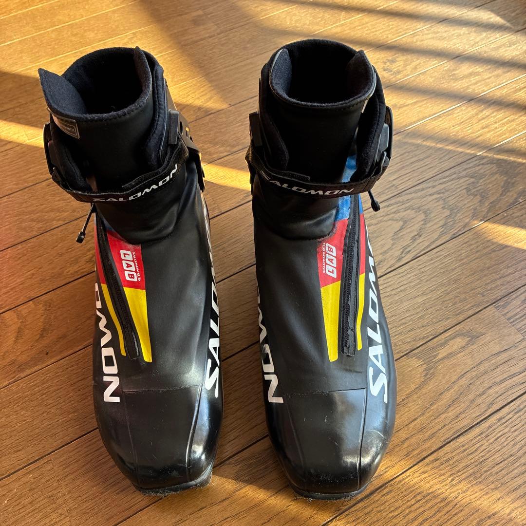 SALOMON スキー用ブーツ ブラック/イエロー