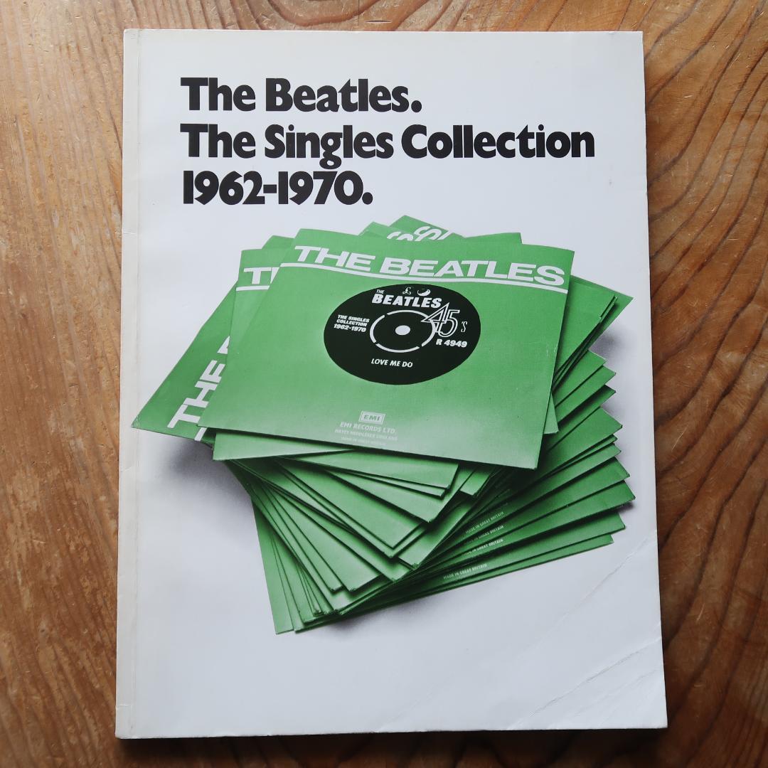 セール！ 洋楽譜　 ビートルズ　シングルコレクション 1962-70