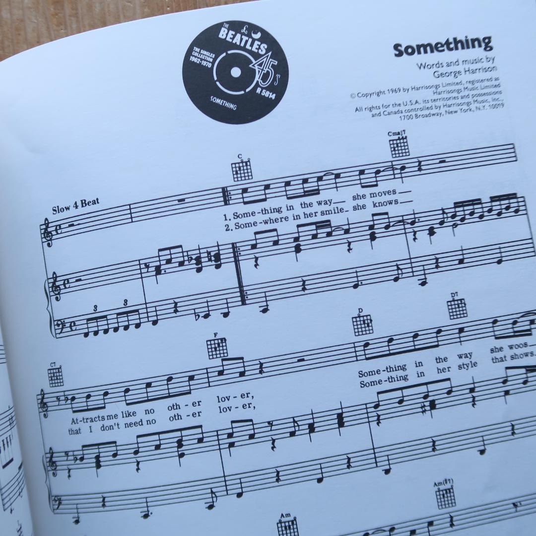 セール！ 洋楽譜　 ビートルズ　シングルコレクション 1962-70