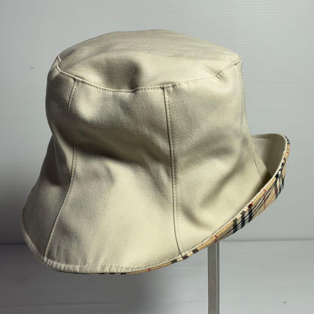 【美品】BURBERRY GOLF　バケットハット　ノヴァチェック　ベージュ