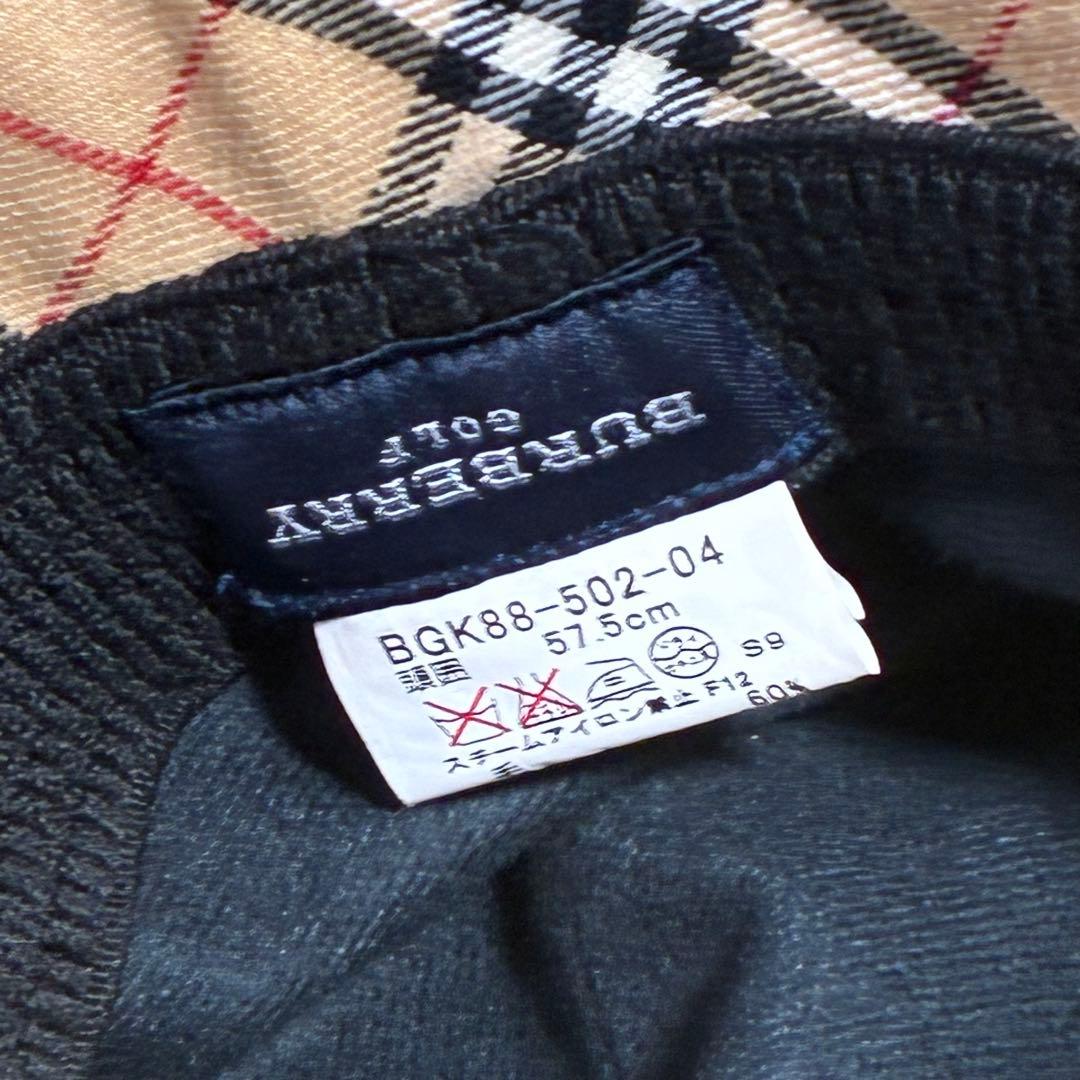 【美品】BURBERRY GOLF　バケットハット　ノヴァチェック　ベージュ