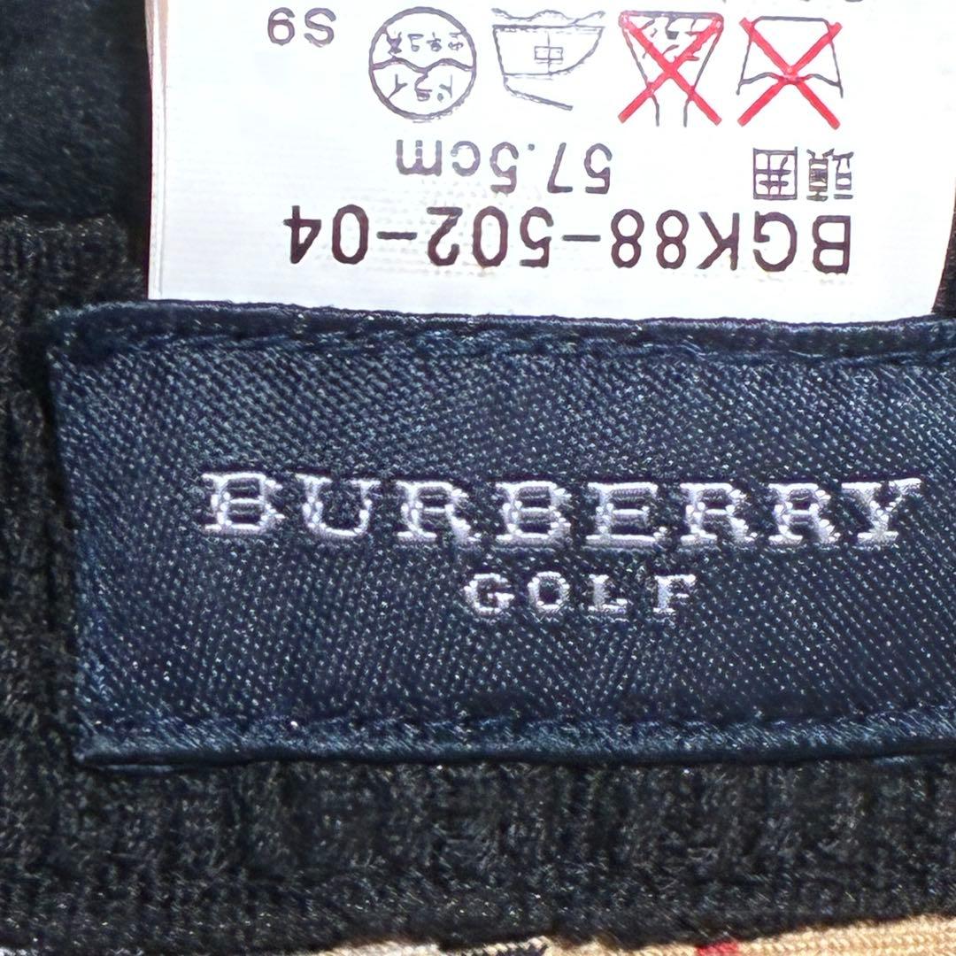 【美品】BURBERRY GOLF　バケットハット　ノヴァチェック　ベージュ