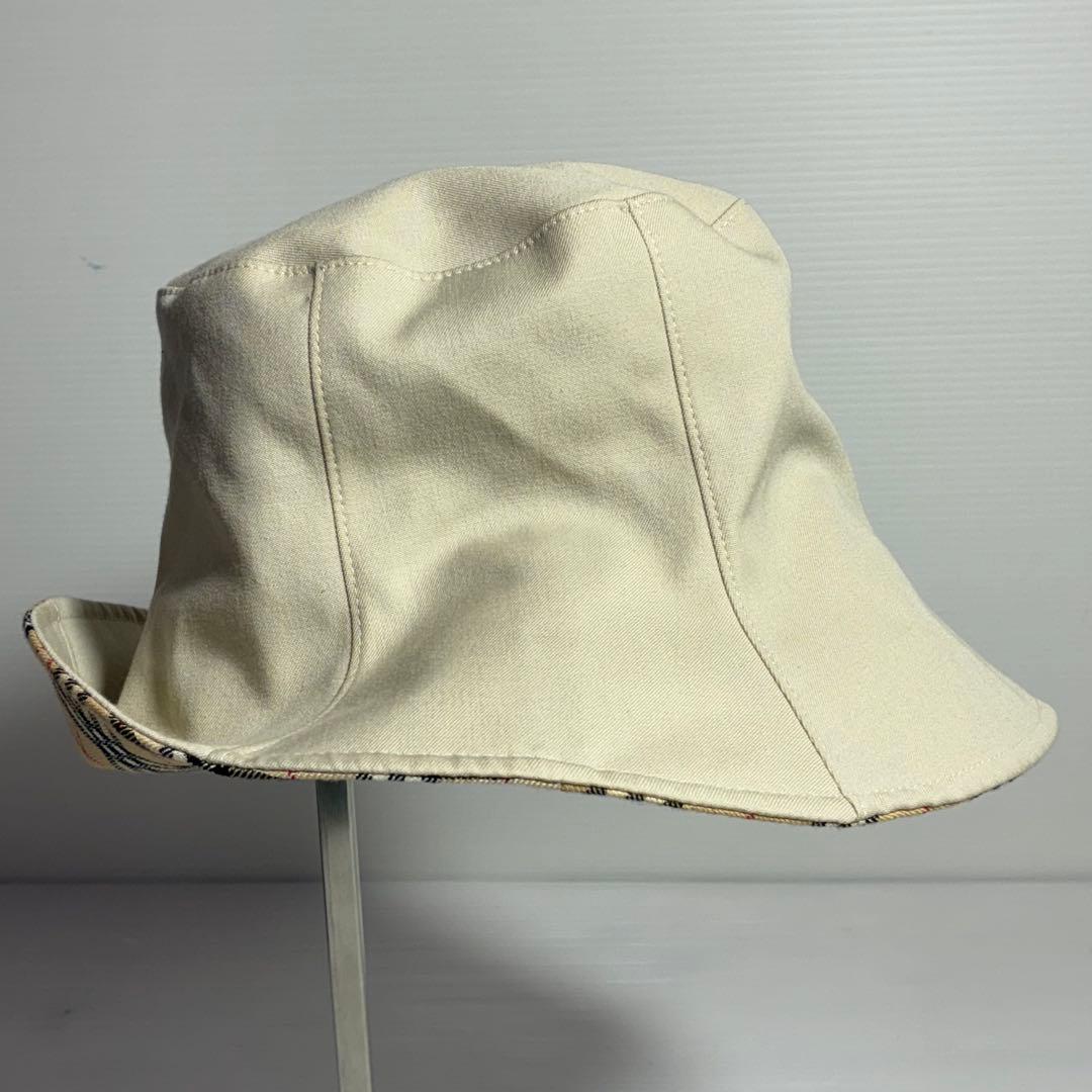 【美品】BURBERRY GOLF　バケットハット　ノヴァチェック　ベージュ