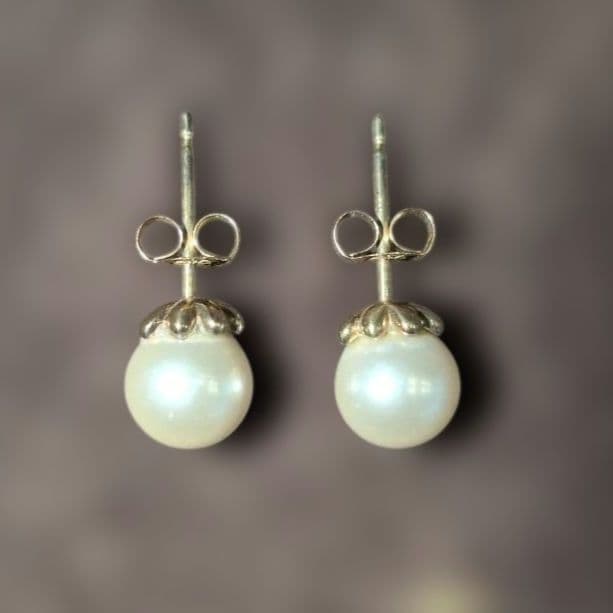 ete k18YG あこやパールピアス