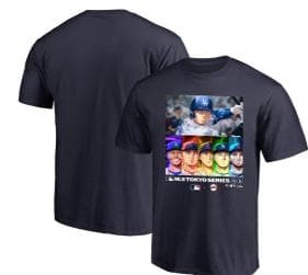 MLB公式 カブス ドジャース 鬼滅 コラボ Lサイズ 大谷翔平