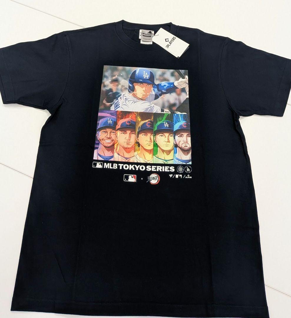 MLB公式 カブス ドジャース 鬼滅 コラボ Lサイズ 大谷翔平