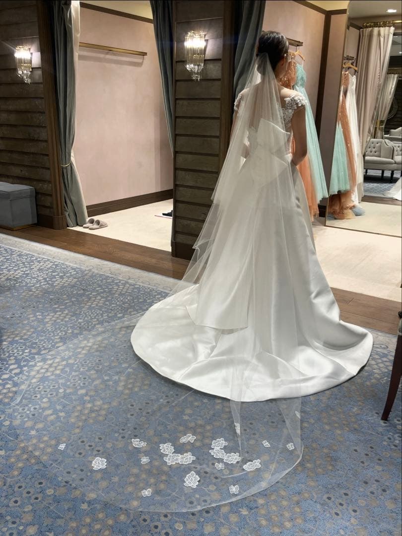 THE TREAT DRESSING 刺繍ベール 80×250cm