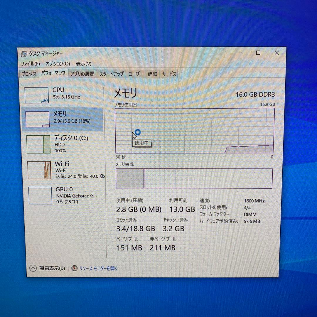 ライトゲーミングPC i7 GTX970搭載