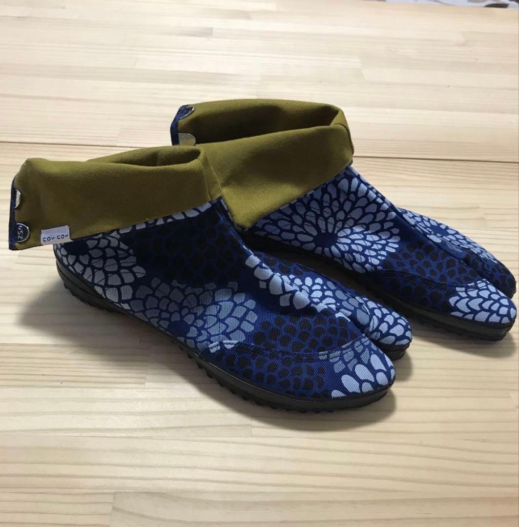 SOU・SOU ソウソウ 貼付まつり足袋 地下足袋 菊づくし 新品同様