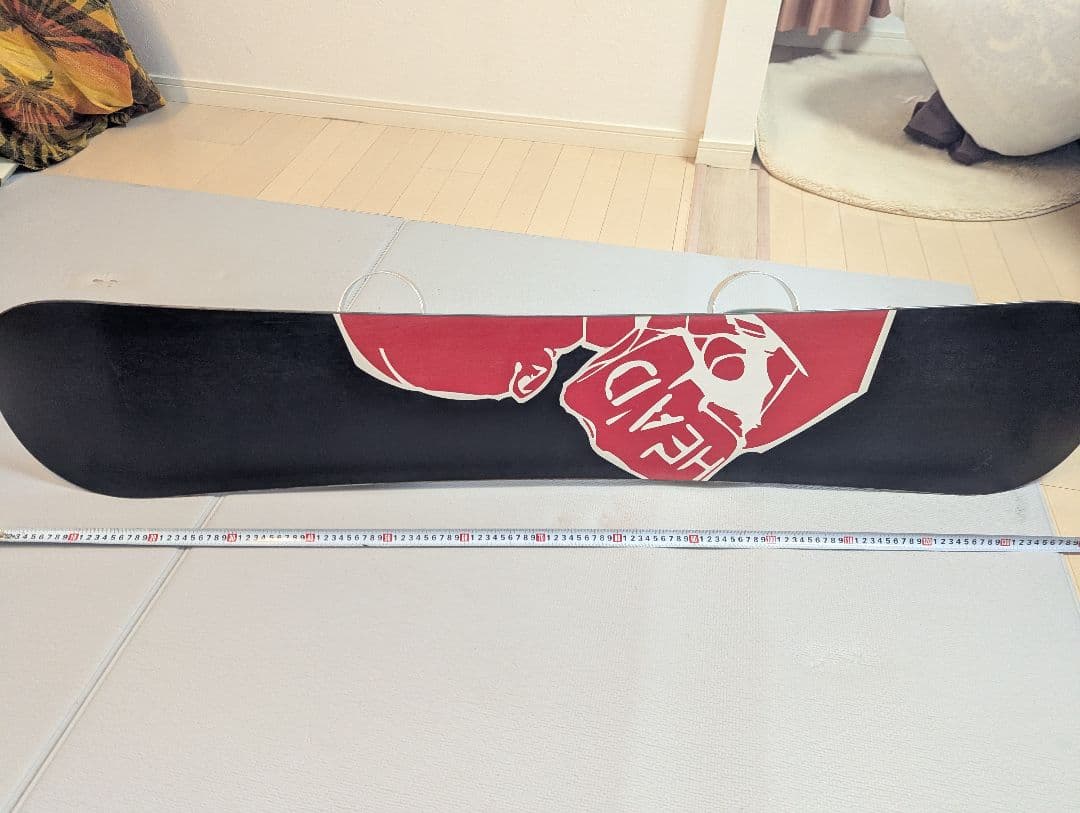スノーボード アートワーク付き バインディング付