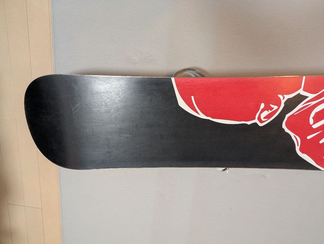 スノーボード アートワーク付き バインディング付