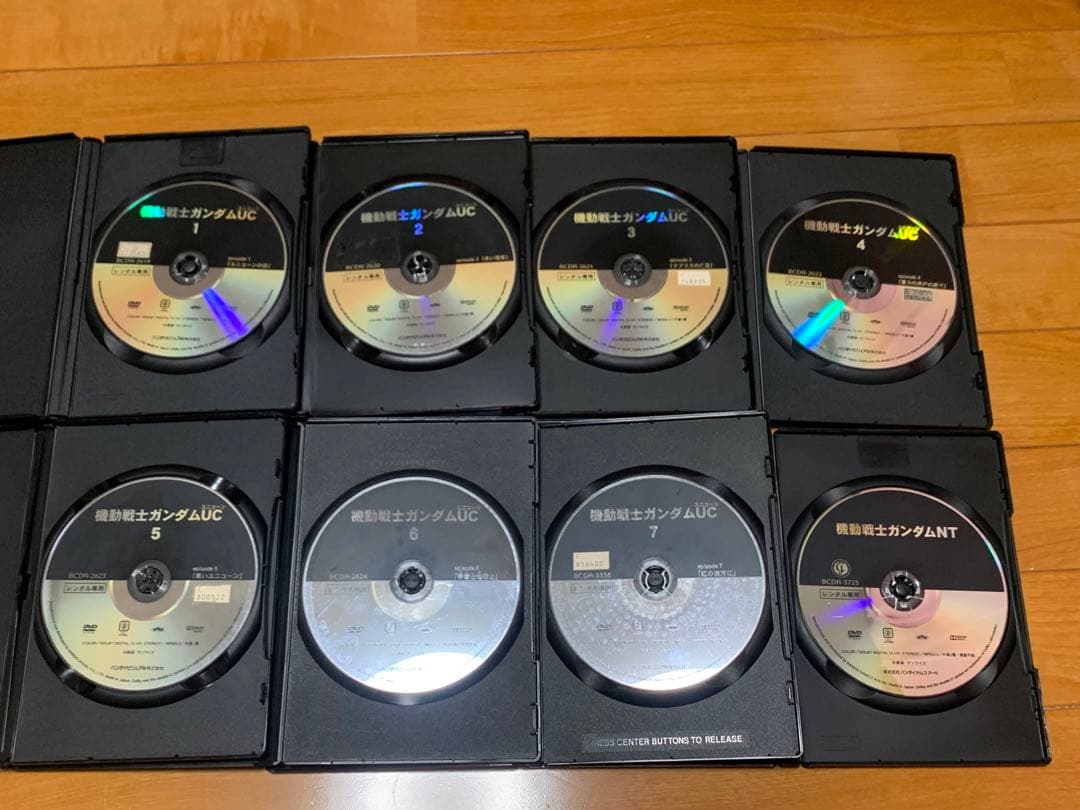 【送料無料】機動戦士ガンダム UC ユニコーン ナラティブ DVD 8点セット
