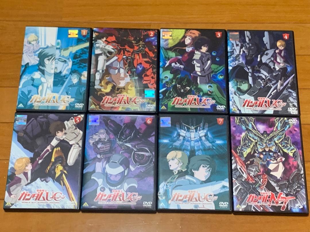 【送料無料】機動戦士ガンダム UC ユニコーン ナラティブ DVD 8点セット