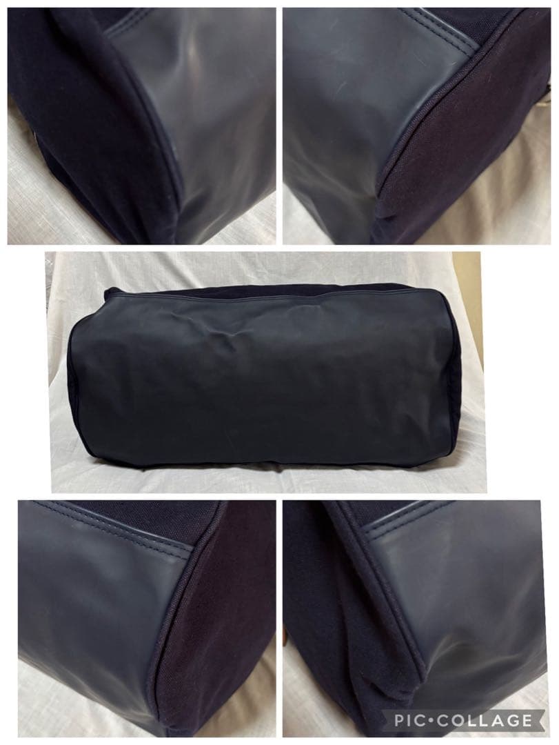 極美品　ポロラルフローレン　キャンバスボストンバッグ