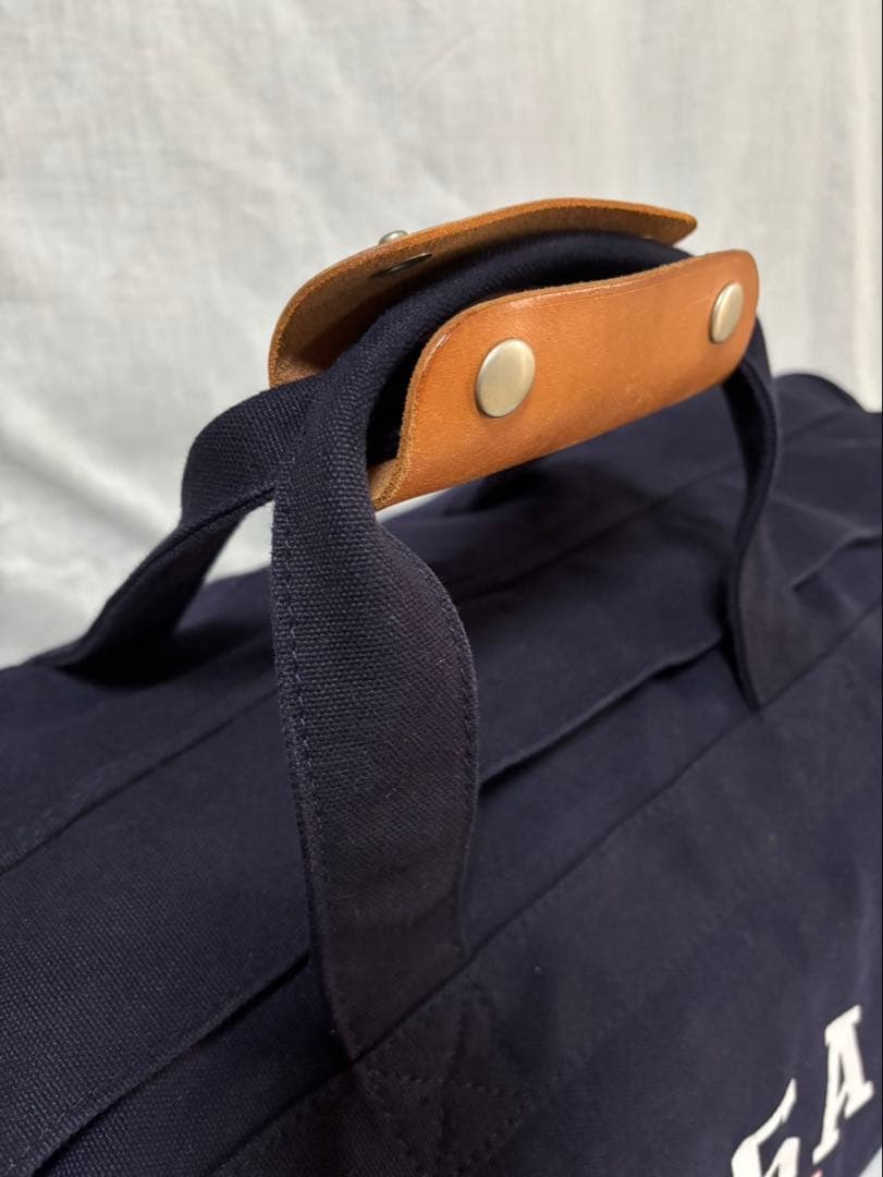 極美品　ポロラルフローレン　キャンバスボストンバッグ