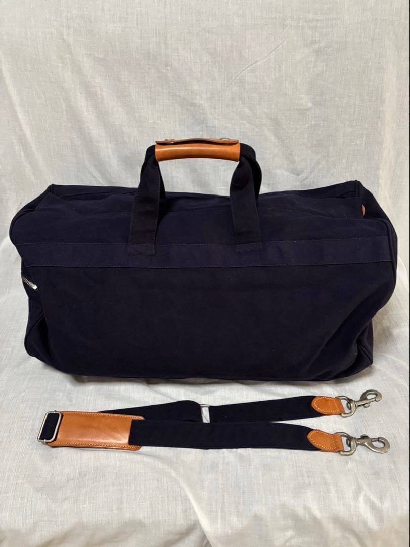 極美品　ポロラルフローレン　キャンバスボストンバッグ