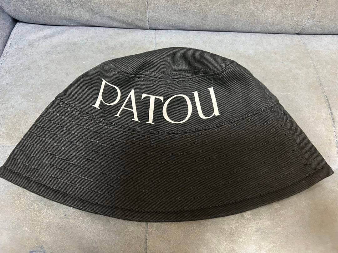 PATOU ブラック バケットハット正規品XS-Sサイズ