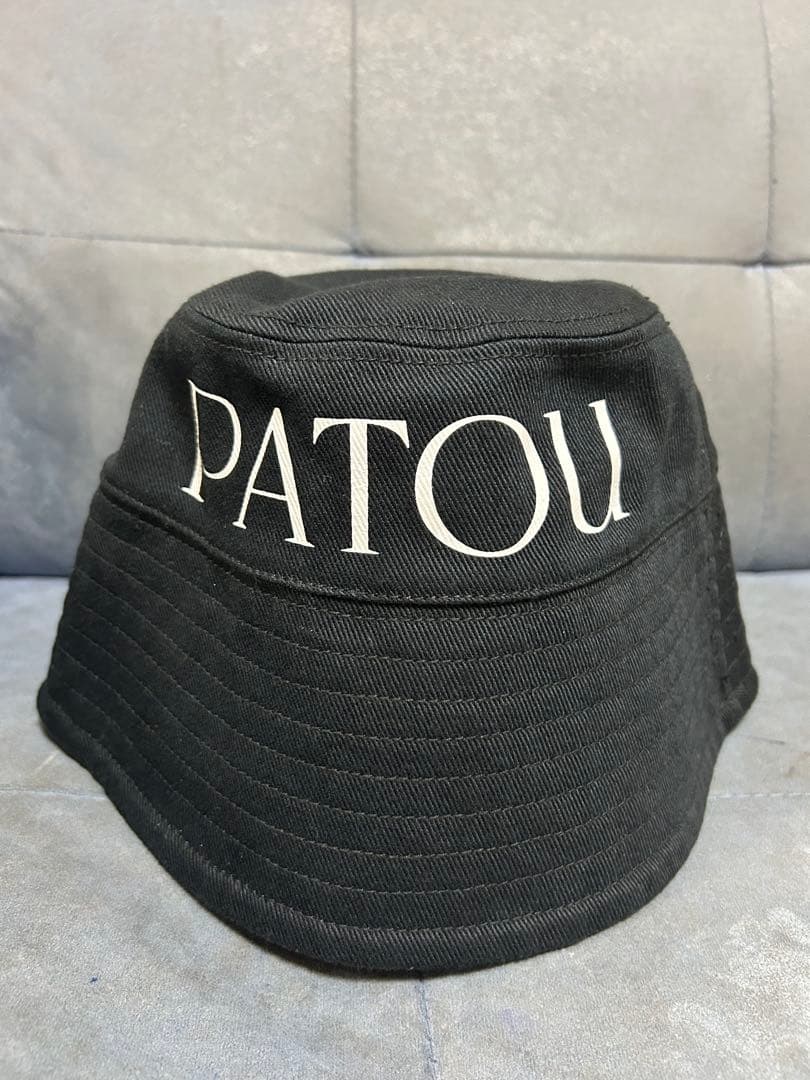 PATOU ブラック バケットハット正規品XS-Sサイズ