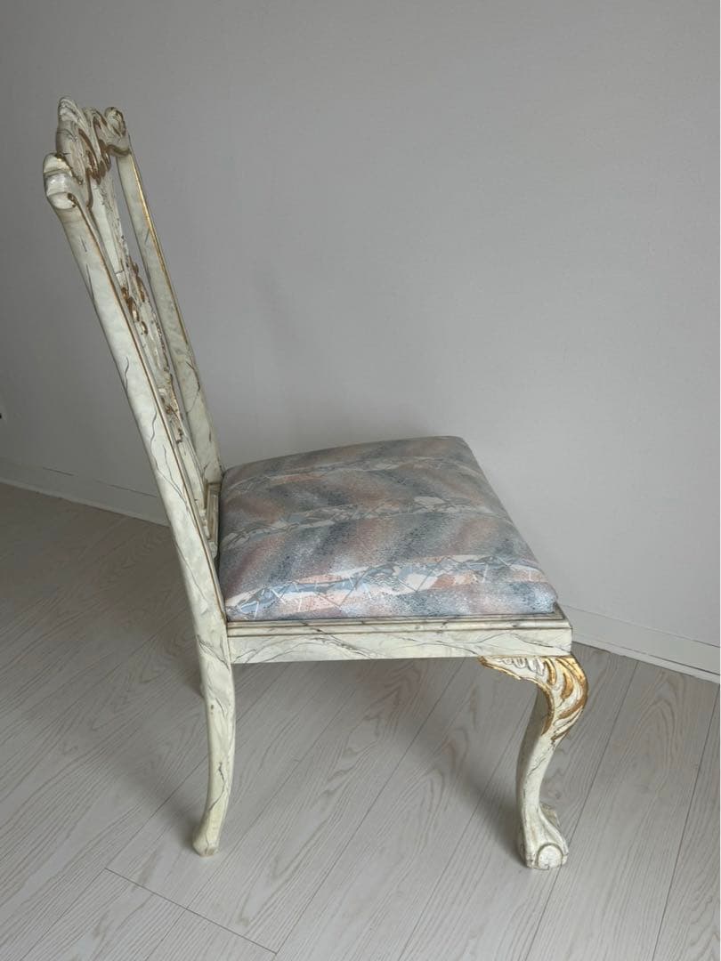 イタリア製ロココ 美しいアンティークチェア