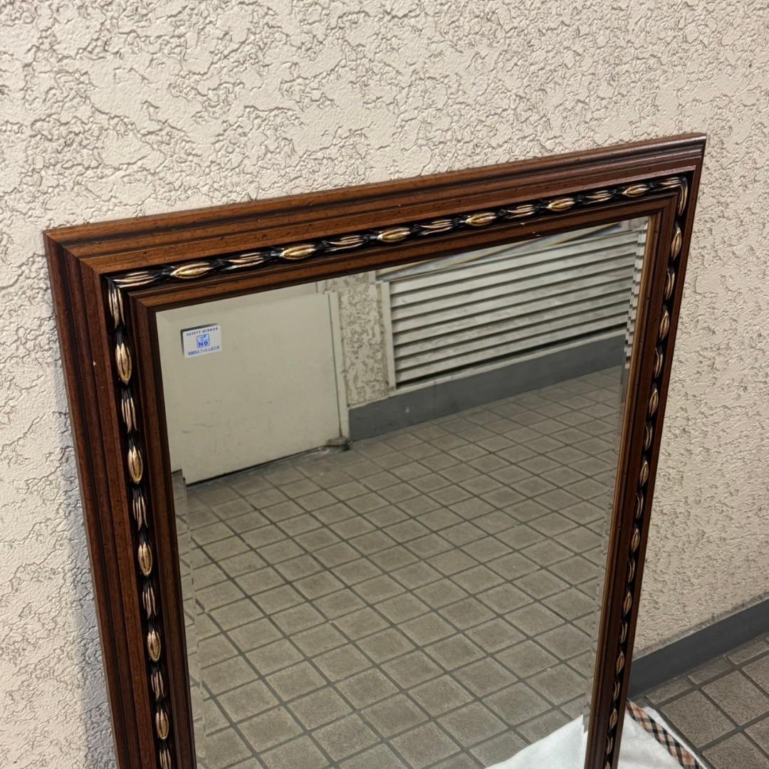 ☆☆塩川光明堂　吊鏡　HS224B　ウォールミラー　アンティーク　ヴィンテージ