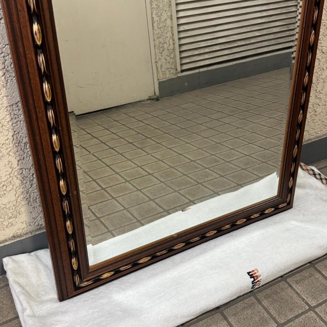 ☆☆塩川光明堂　吊鏡　HS224B　ウォールミラー　アンティーク　ヴィンテージ