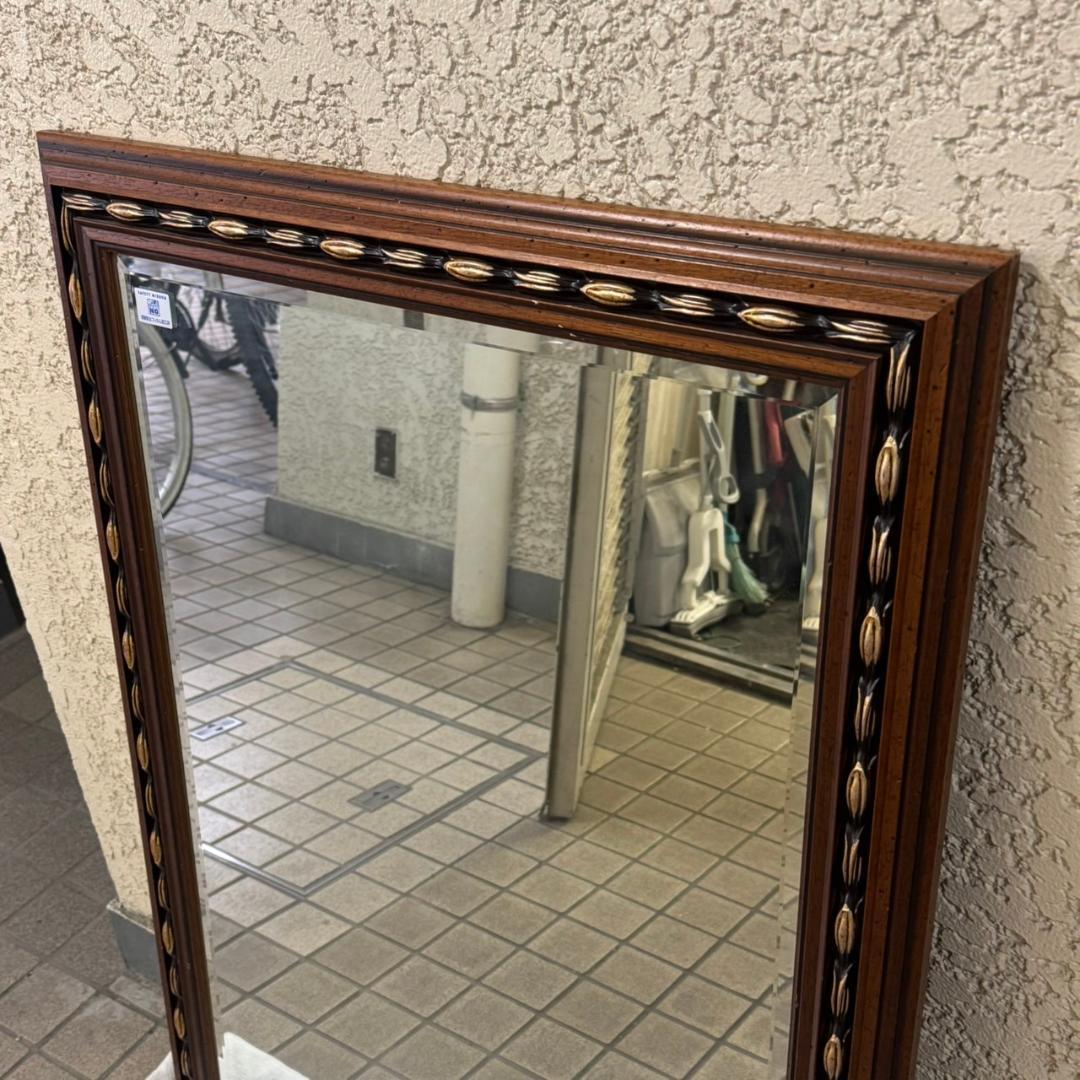 ☆☆塩川光明堂　吊鏡　HS224B　ウォールミラー　アンティーク　ヴィンテージ