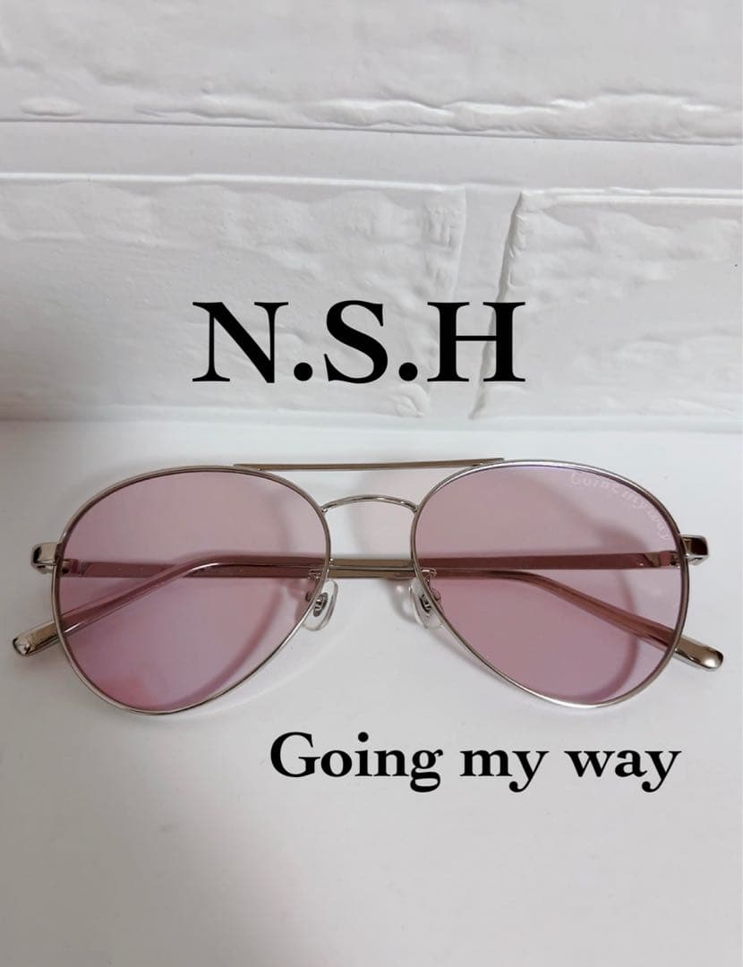 N.S.H サングラス　Going my way 未使用に近い