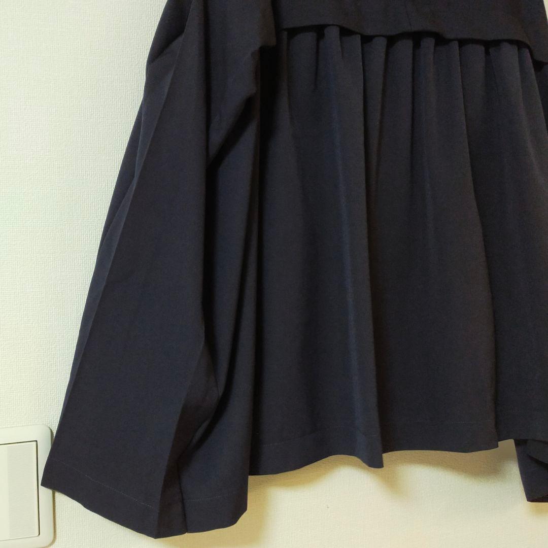 美品　tricot COMME des GARCONS　変形プリーツスカート