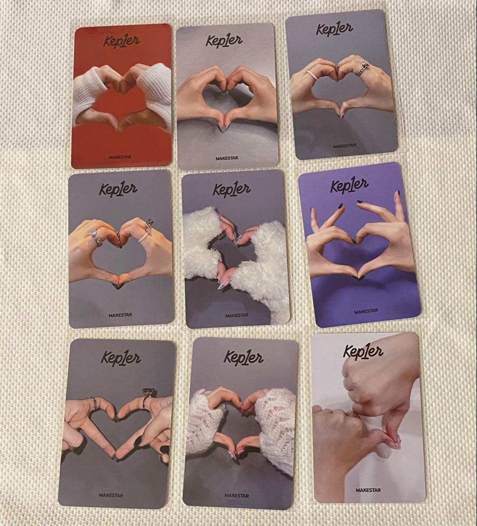 Kep1er LOVE STRUCK makestar特典