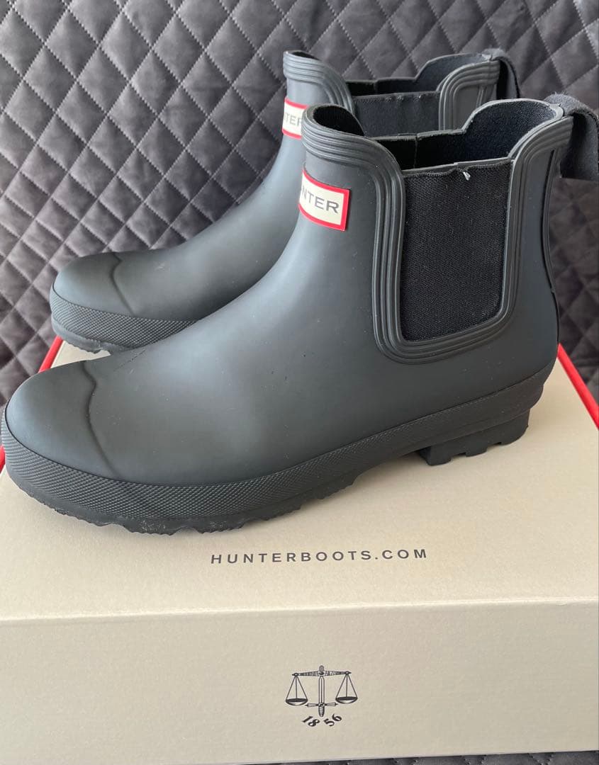 ジェッター 美品　HUNTER MENS ORIGINAL CHELSEA