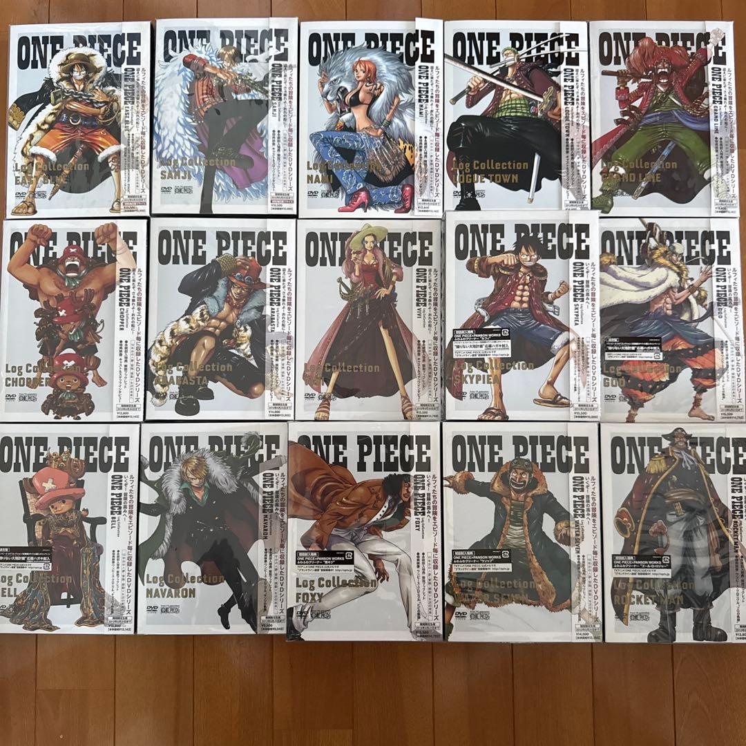 コ*バ様 ONE PIECE DVDセット 全15巻 Log Collectio