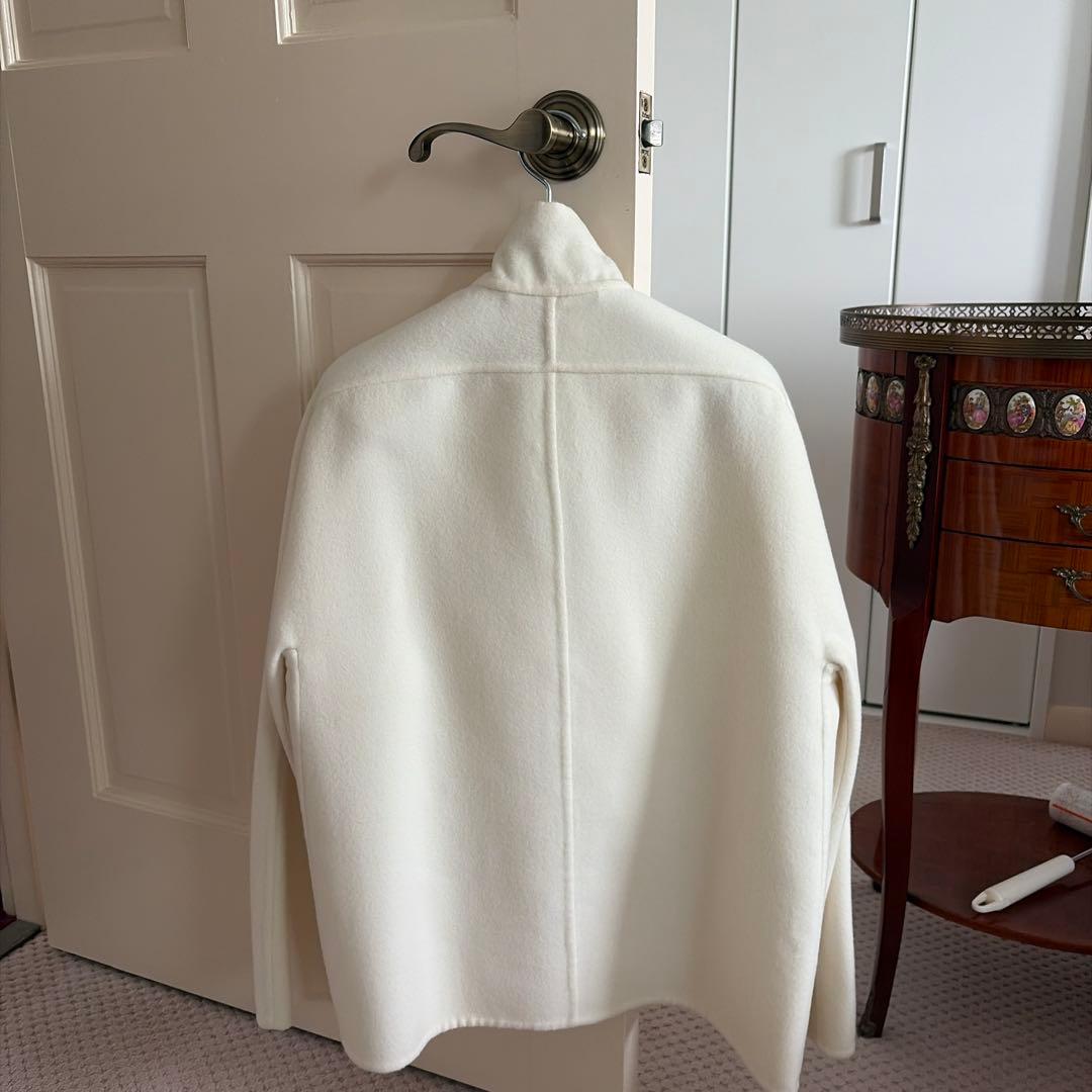 【美品】エルメス コート カシミヤ 34