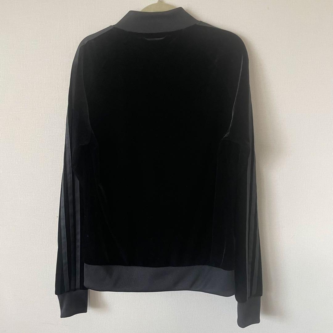 【極美品✨】adidas originals ベロアトラックジャケット ブラック