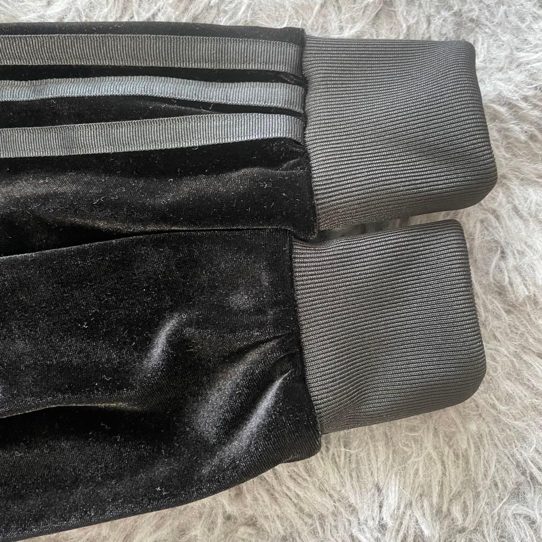 【極美品✨】adidas originals ベロアトラックジャケット ブラック