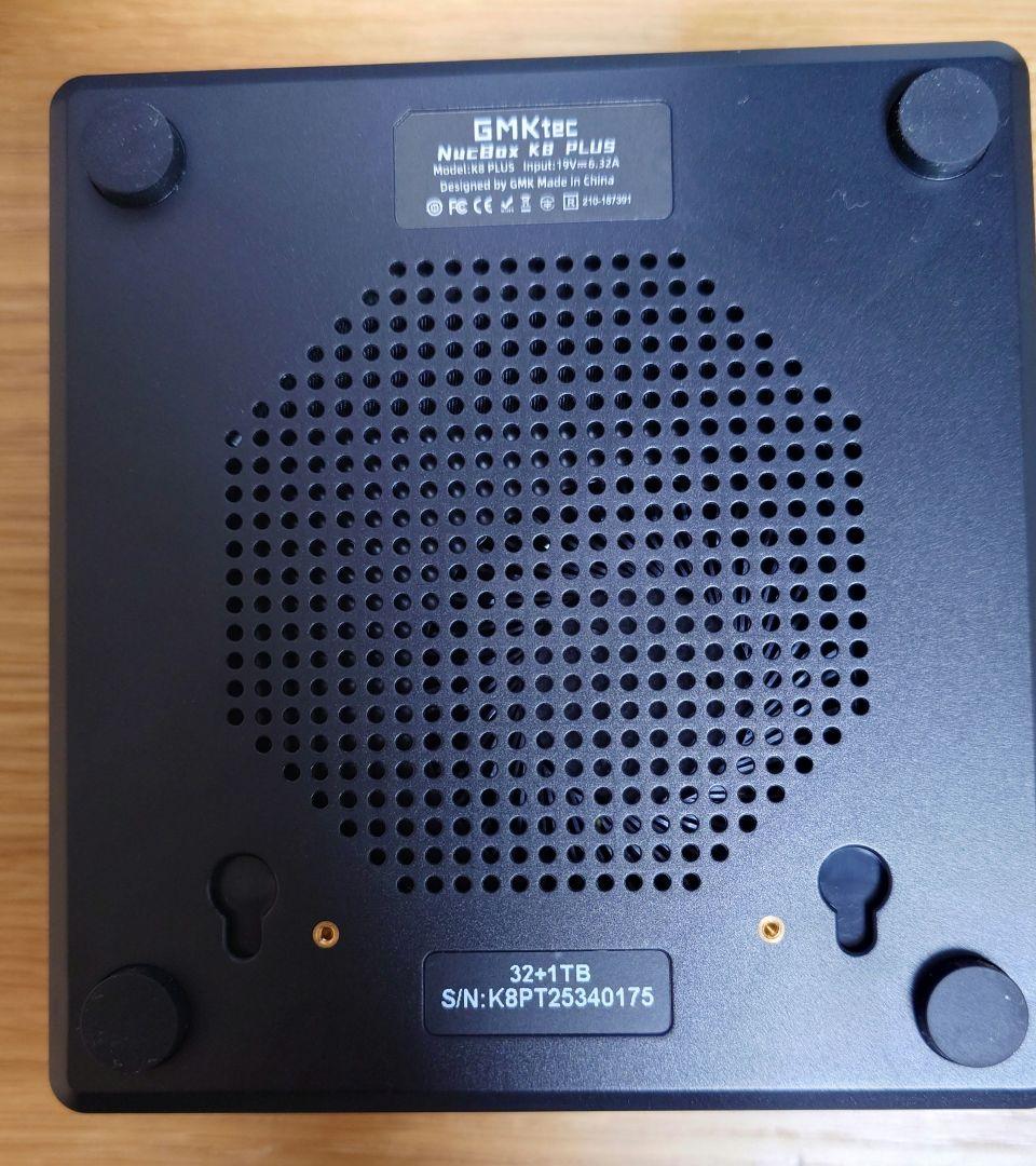 ミニPC GMKtec NucBox K8 Plus 32GB 1TB