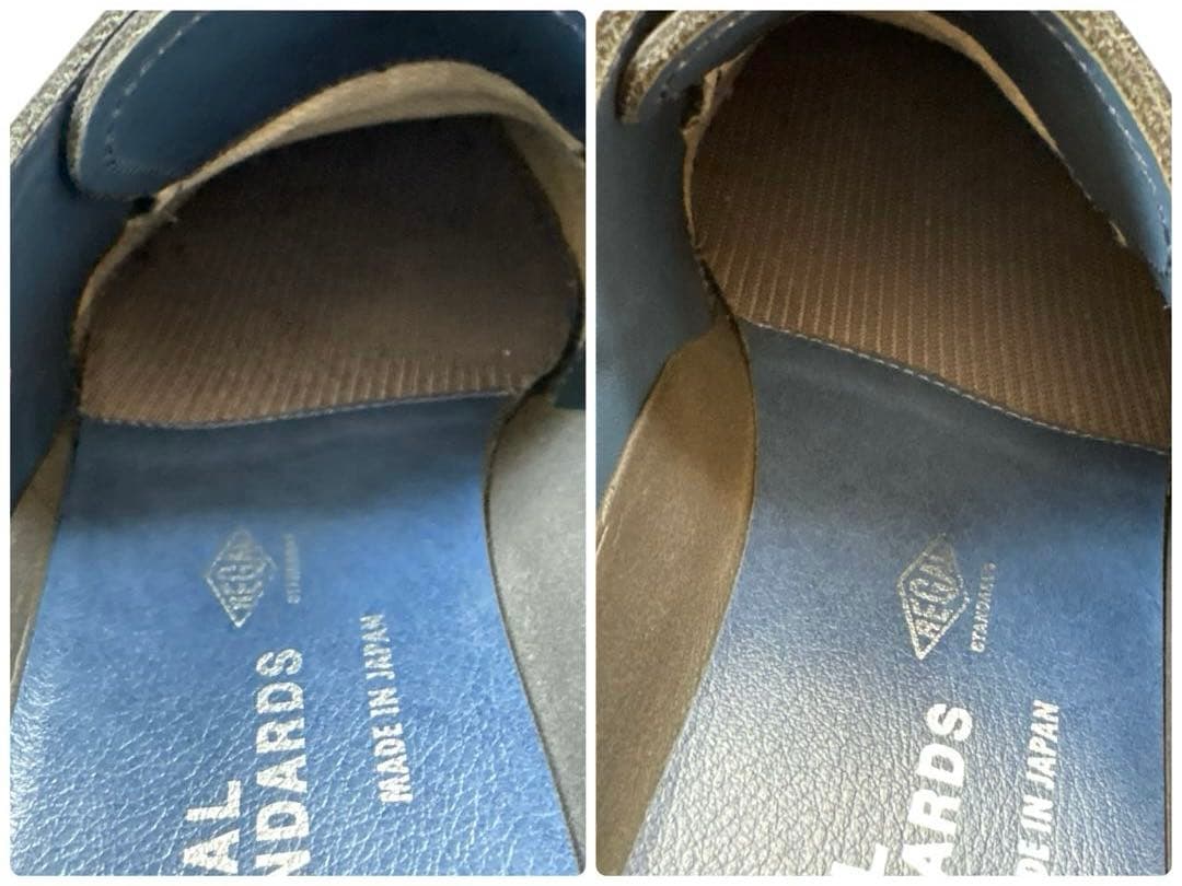 美品✨ リーガルスタンダード ドレスシューズ （25.5㌢） プレーントゥ 黒