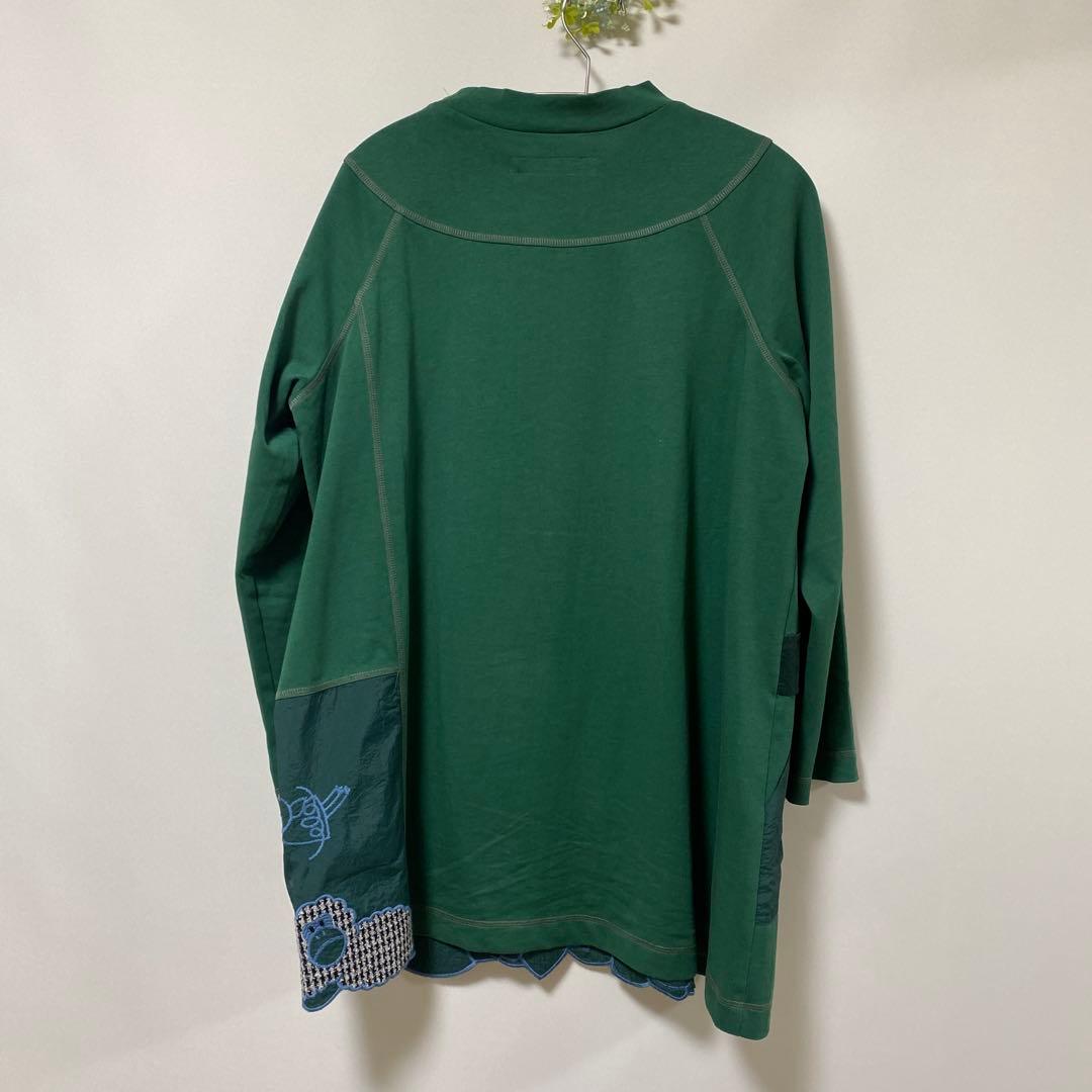 アルベロベロ オレボレブラ グリーン長袖チュニック 新品　37.400円