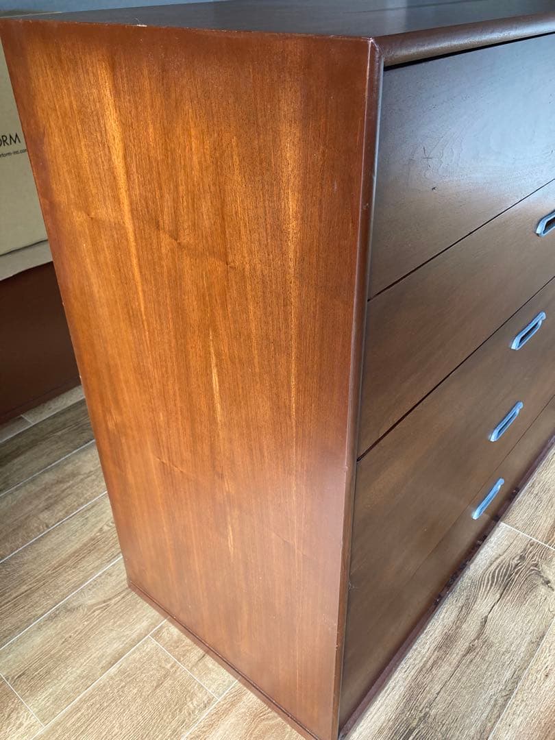 USビンテージ チェスト ミニタリー 5段